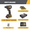 Caterpillar Cat 18V 1/4 in. Cordless High-Torque Impact Driver, 2 Batteries and Charger Included DX71 - alternate 9